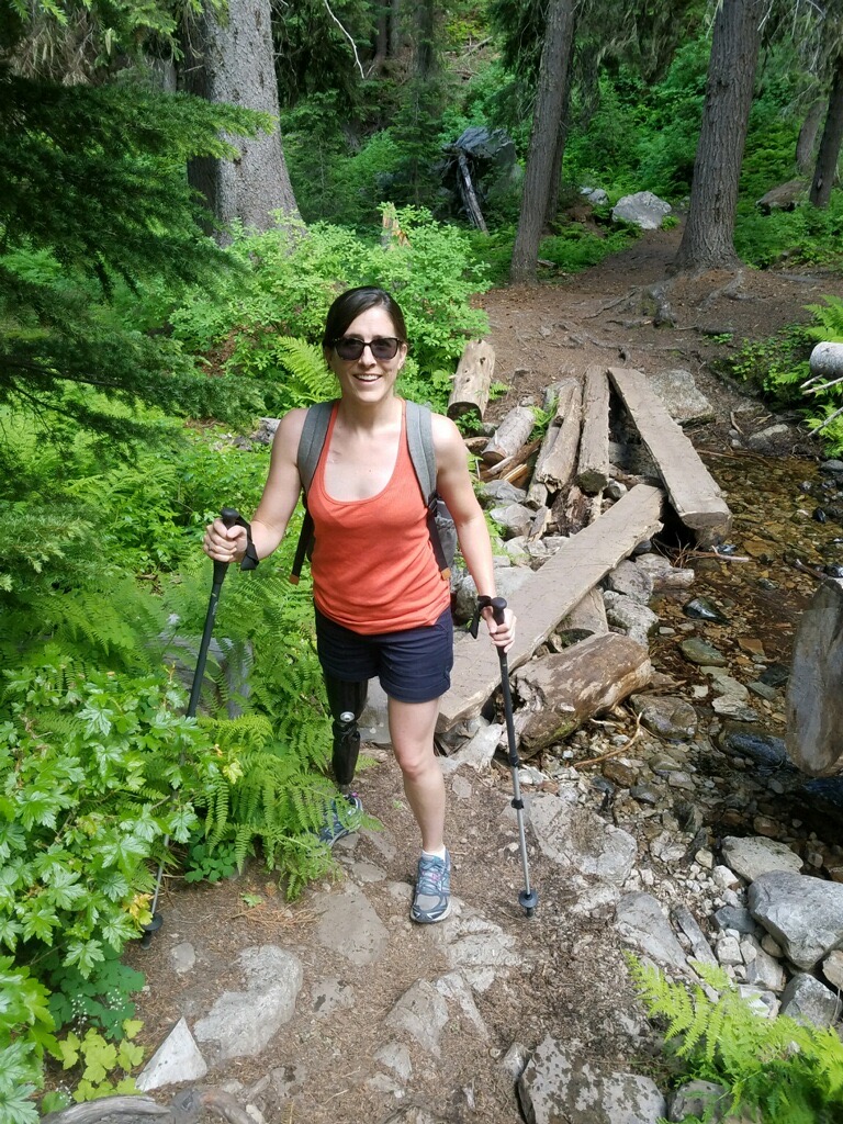Jenny Gray hiking