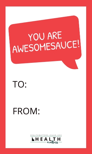 YOU ARE AWESOMESAUCE