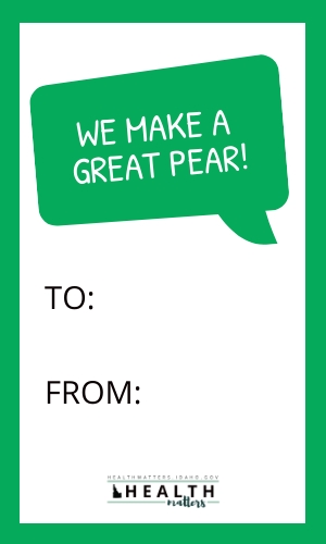 WE MAKE A GREAT PEAR