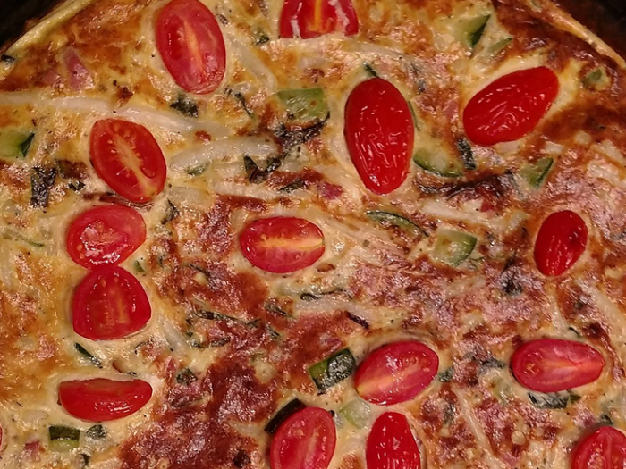 Spinach-Tomato Frittata | Health Matters